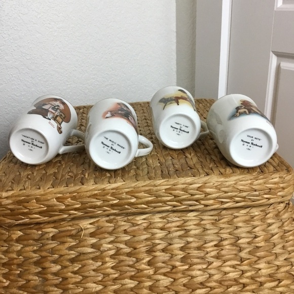 Vintage Norman Rockwell, 1981 coffee/tea cups - Picture 6 of 11